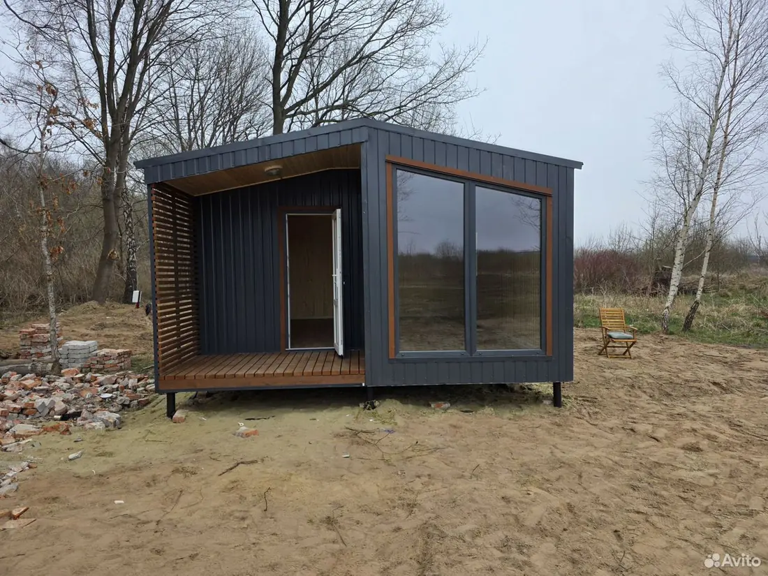 Дачный домик с утеплением и электрикой