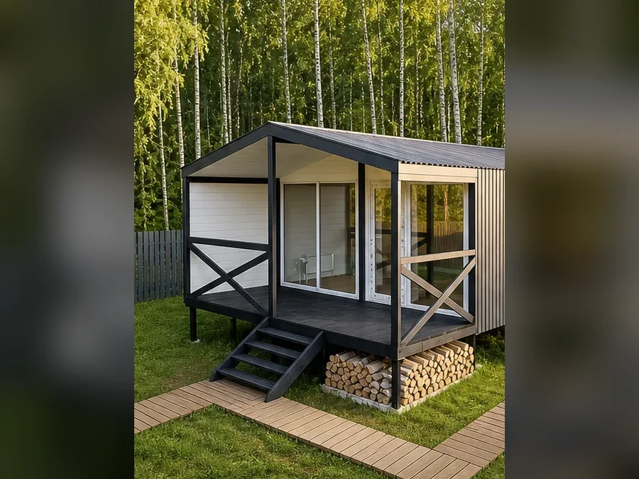 Дачный модульный домик 36 м²